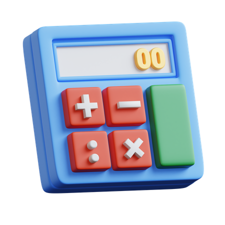 Calculatrice  3D Icon