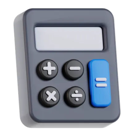 Calculatrice  3D Icon