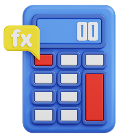 Calculatrice  3D Icon
