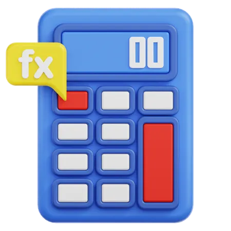Calculatrice  3D Icon