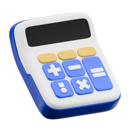 Calculatrice  3D Icon