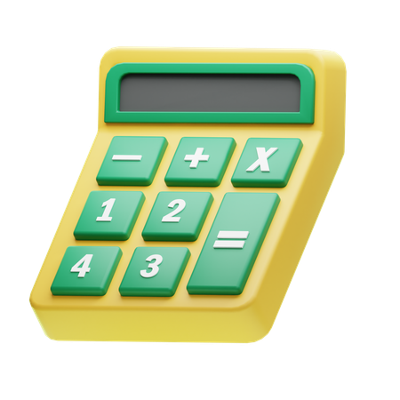 Calculatrice  3D Icon