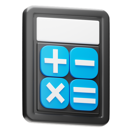 Calculatrice  3D Icon