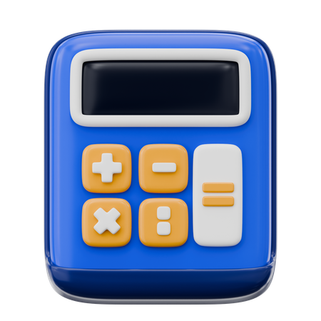 Calculatrice  3D Icon