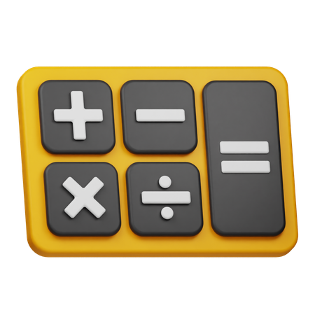 Calculatrice 2  3D Icon