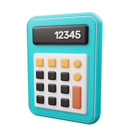 Calculatrice  3D Illustration