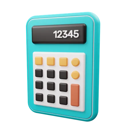 Calculatrice  3D Illustration