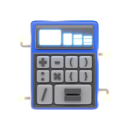Calculatrice  3D Icon