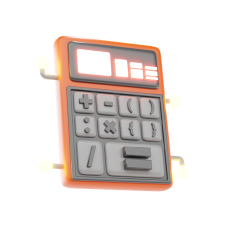 Calculatrice  3D Icon