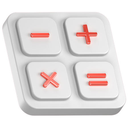 Calculatrice  3D Icon