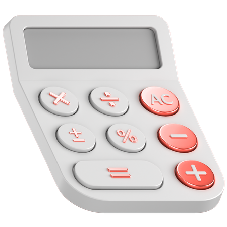 Calculatrice  3D Icon