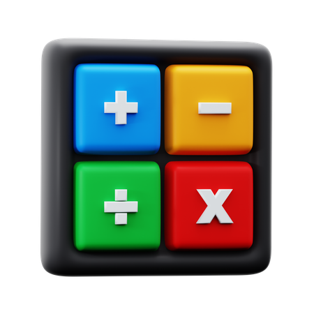 Calculatrice  3D Icon