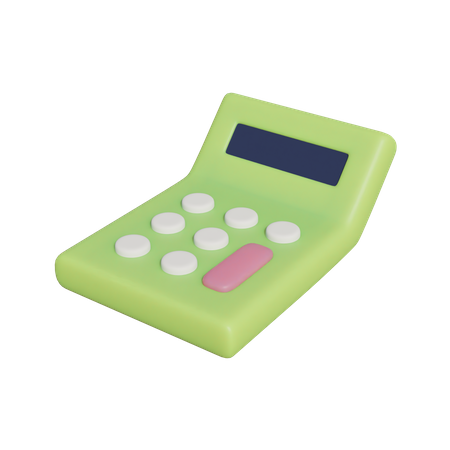 Calculatrice  3D Illustration