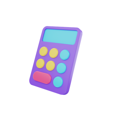 Calculatrice  3D Illustration