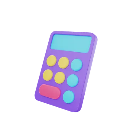 Calculatrice  3D Illustration