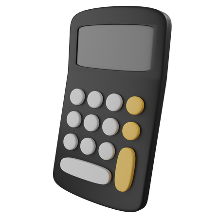 Calculatrice  3D Illustration