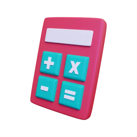 Calculatrice  3D Illustration