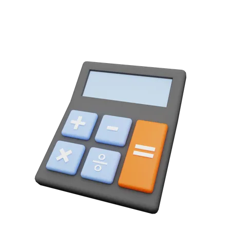 Calculatrice  3D Illustration