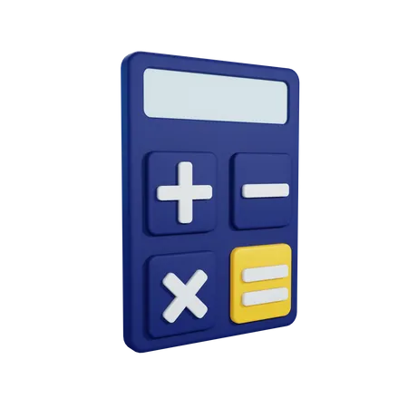 Calculatrice  3D Illustration