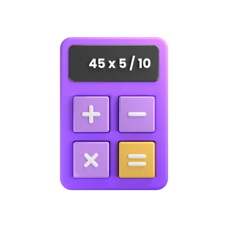 Calculatrice  3D Illustration