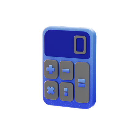 Calculatrice  3D Illustration