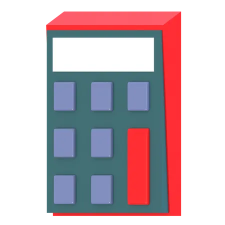 Calculatrice  3D Illustration