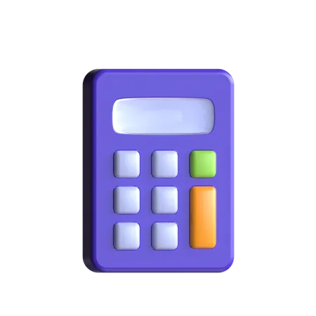 Calculatrice  3D Illustration