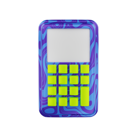 Calculatrice  3D Illustration