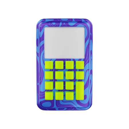 Calculatrice  3D Illustration