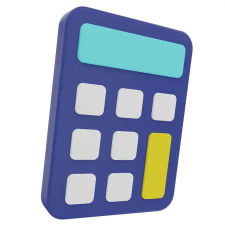 Calculatrice  3D Illustration