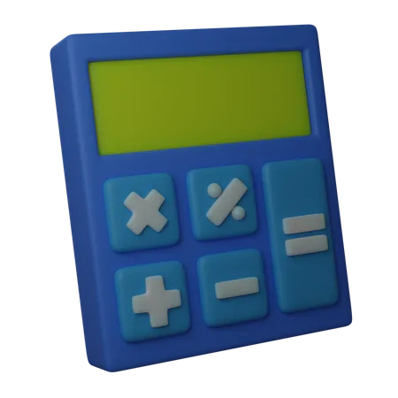 Calculatrice  3D Illustration