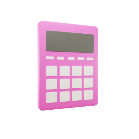 Calculatrice  3D Illustration