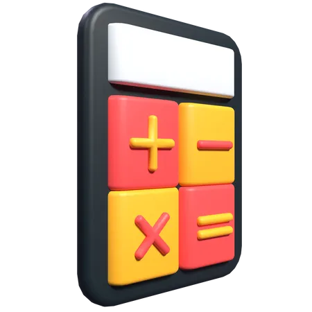 Calculatrice  3D Illustration