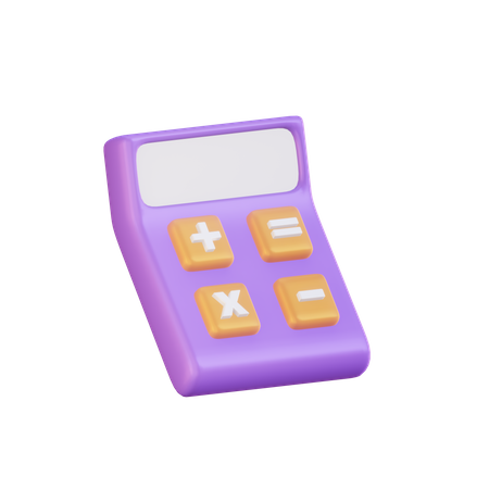 Calculatrice  3D Illustration