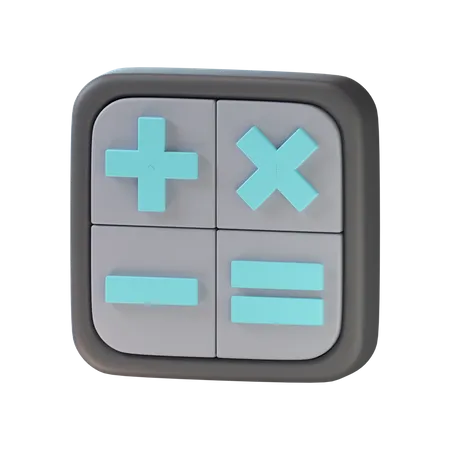 Calculatrice  3D Icon