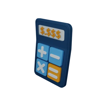 Calculatrice  3D Icon