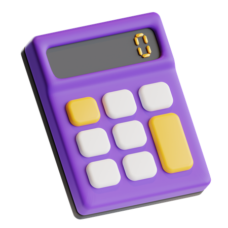 Calculatrice  3D Icon