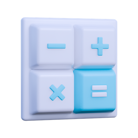 Calculatrice  3D Icon