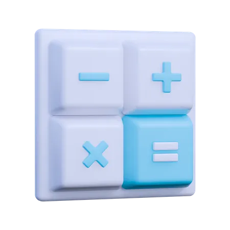 Calculatrice  3D Icon