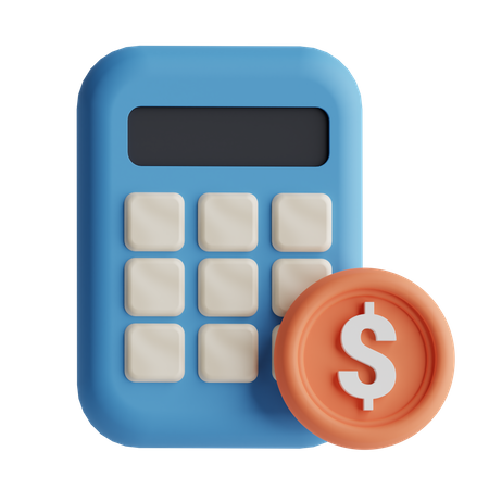 Calculatrice  3D Icon