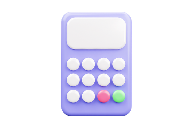 Calculatrice  3D Icon