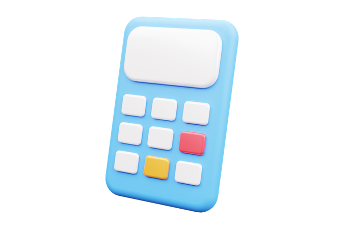 Calculatrice  3D Icon