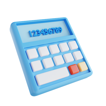 Calculatrice  3D Icon