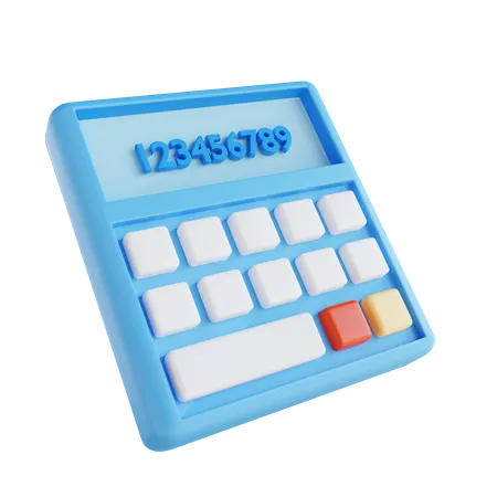 Calculatrice  3D Icon