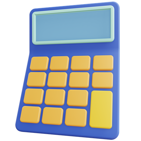 Calculatrice  3D Icon