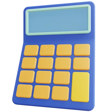 Calculatrice  3D Icon