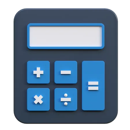 Calculatrice  3D Icon