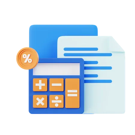 Calculatrice  3D Icon