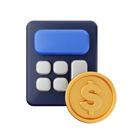 Calculatrice  3D Icon