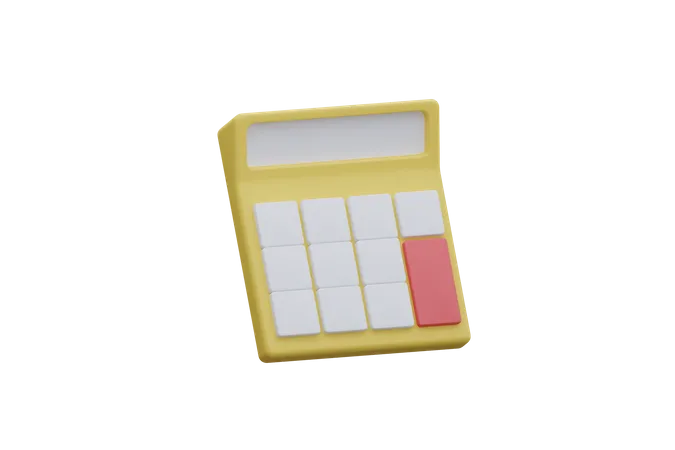 Calculatrice  3D Icon